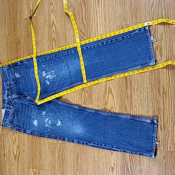 Hollister Other - HOLLISTER VINTAGE CLASSIC STRAIGHT MEN'S DISTRESSED DENIM BLUE 30x28 FADE JEAN.